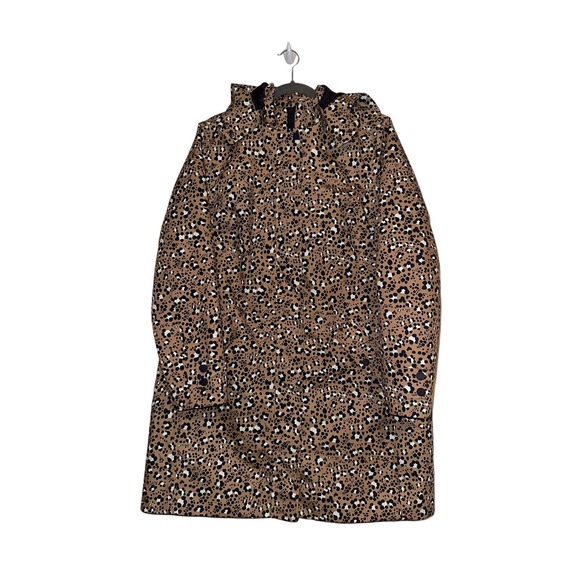 Boden Jackets & Blazers - Boden Suki Waterproof Coat Leopard Print Quilted Lining Size 16, NWT